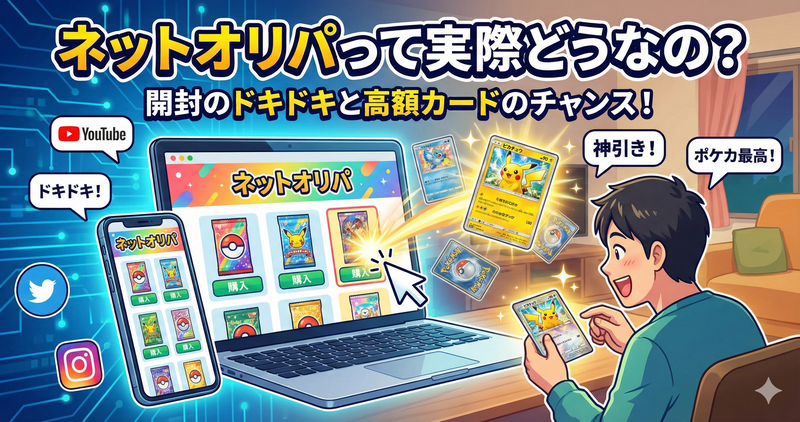 ネットオリパって実際どうなの?